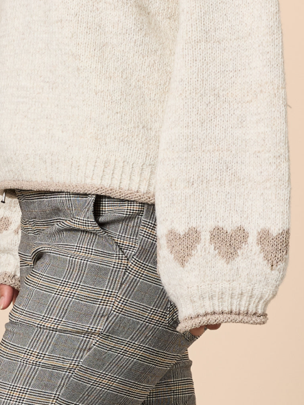Chic Heart Knit