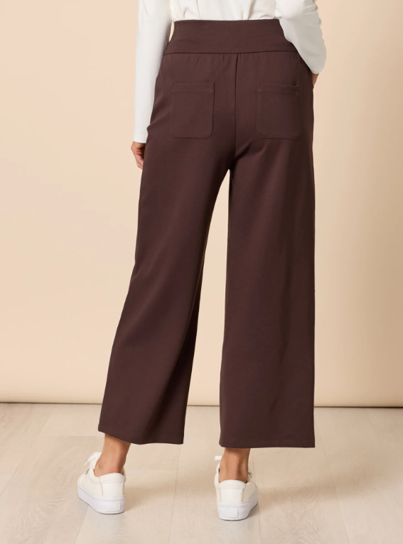 Kimmy Ponti Wide Leg Pant
