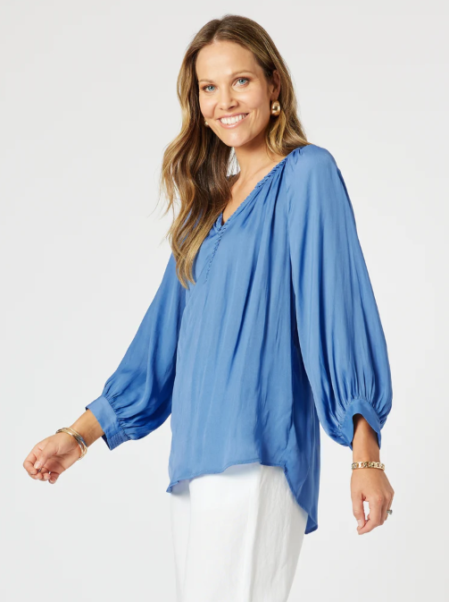 Lux Plait Top