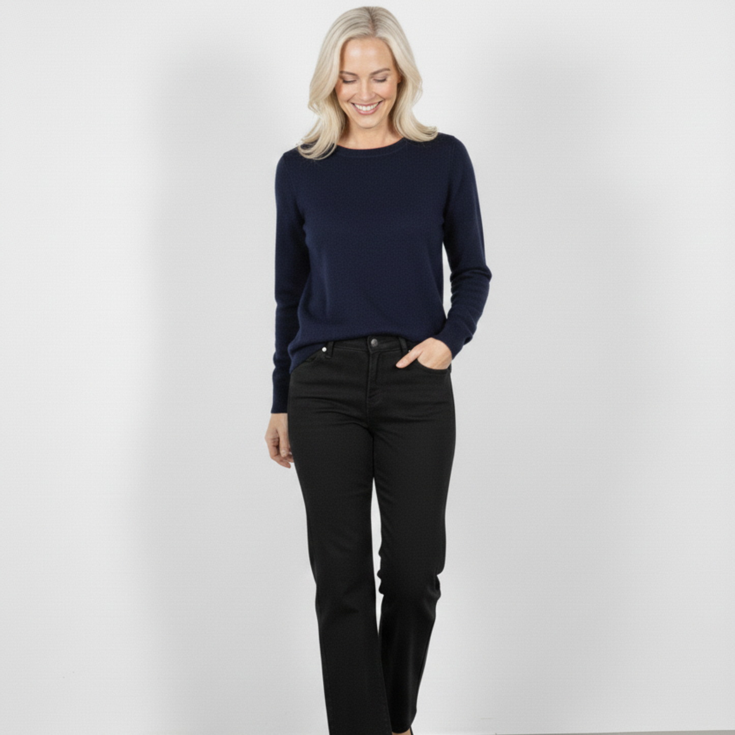 Softknit Crew Jumper Acrylic Basic Colours