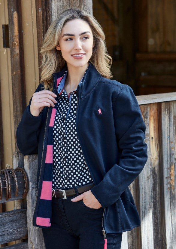 Zip Thru Fleece Jacket