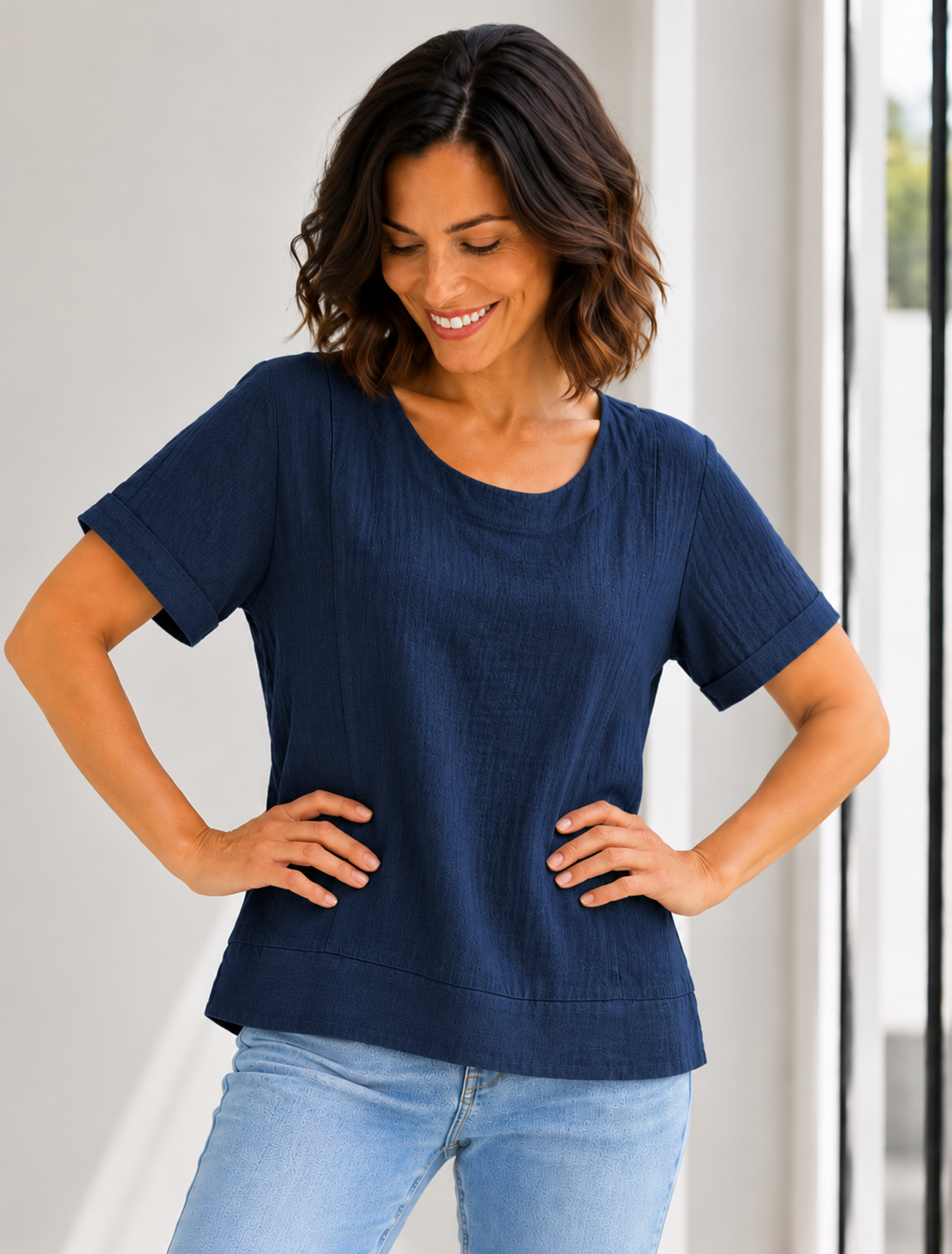 Linen Shores Top