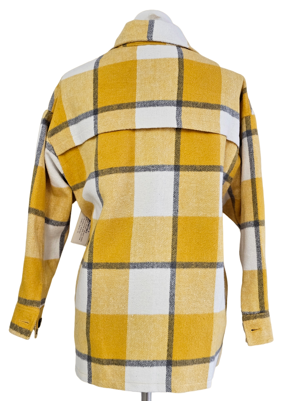 Brushed Check Shirt Jacket