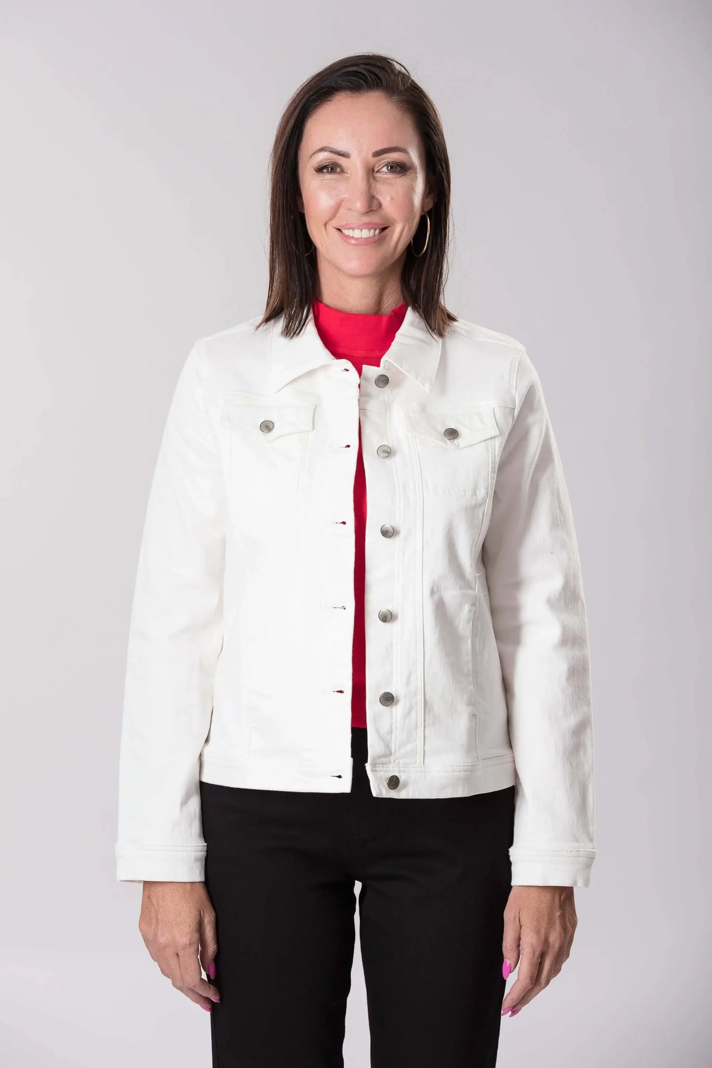 Stretch Denim Jacket