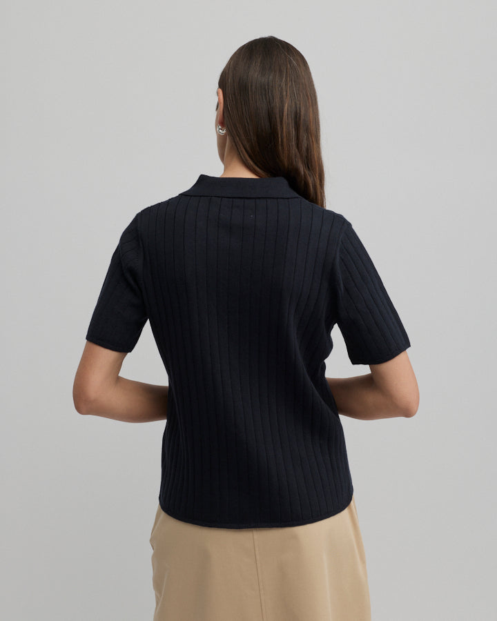 CAFE KNIT POLO