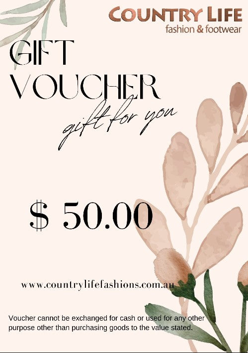Gift Voucher 50