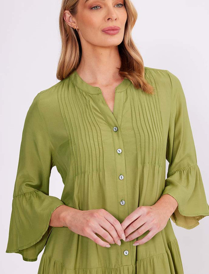Pintuck Dress