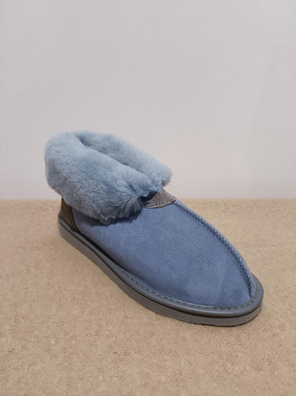 Ladies Slipper Blue Sheep