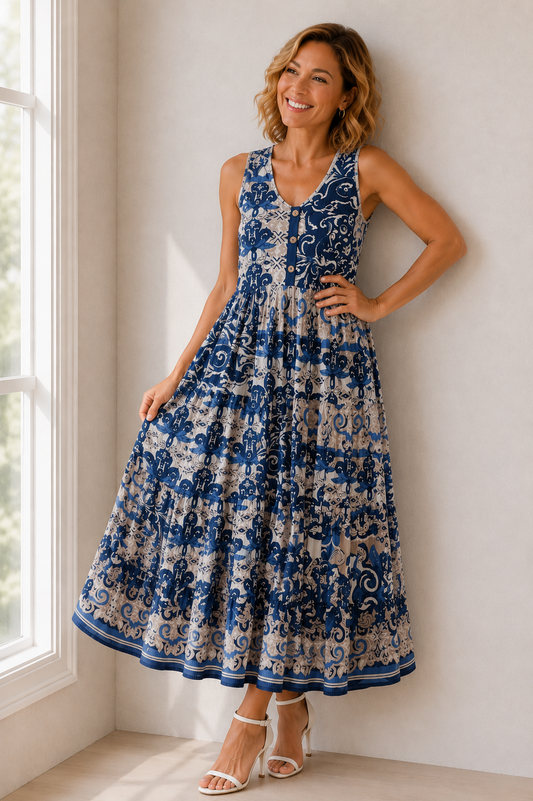 Monaco Sleeveless Dress