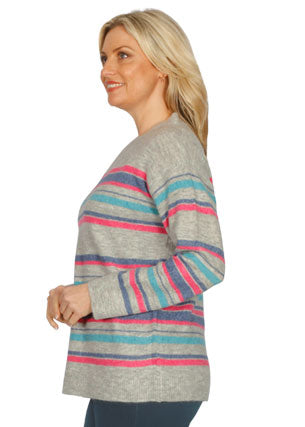 Super Soft Stripe Crew