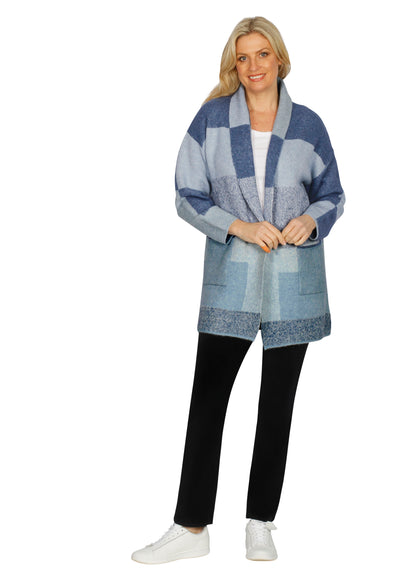Block Knit Cardigan