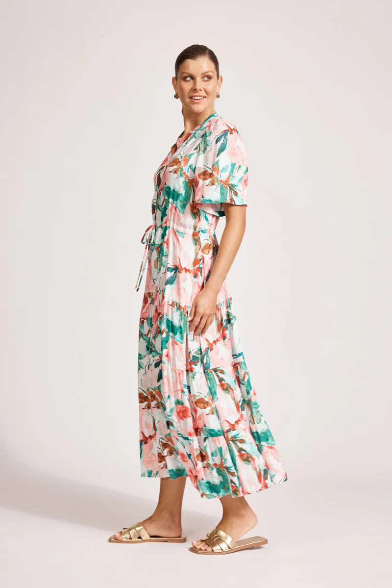 Alegria Tiered Maxi Dress