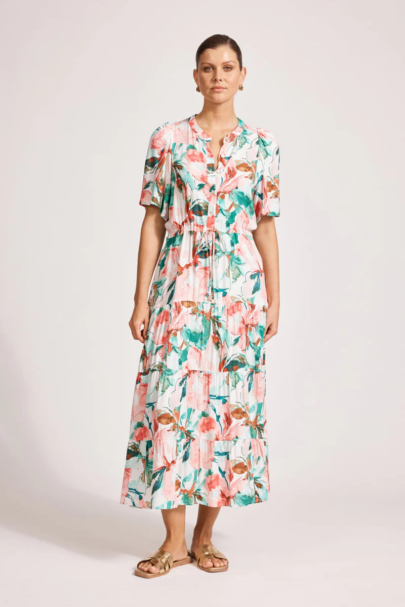 Alegria Tiered Maxi Dress