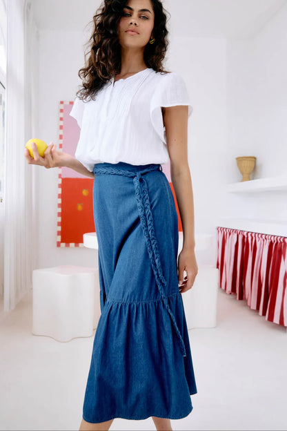 Melenia Denim Skirt