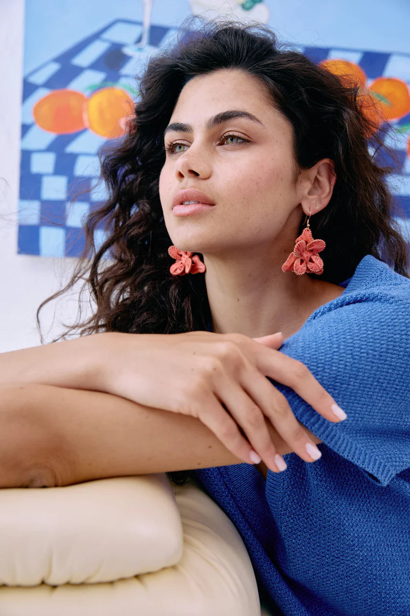 Capri Flora Earring