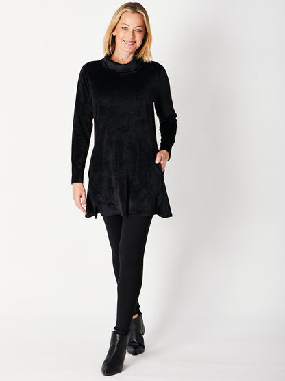 Melanie Velour Tunic