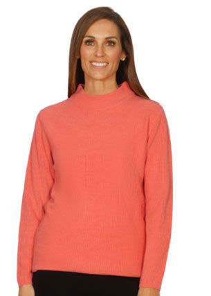Softknit Rib Turtle Acrylic Jumper