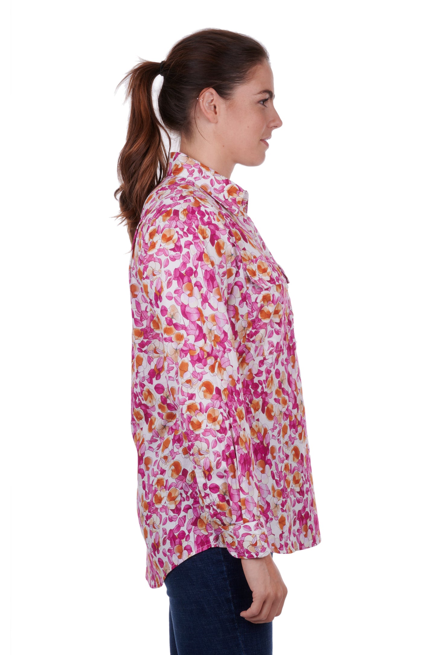 Keturah Half Placket Long Sleeve