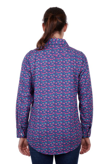 Bella Half Placket Long Sleeve Shirt