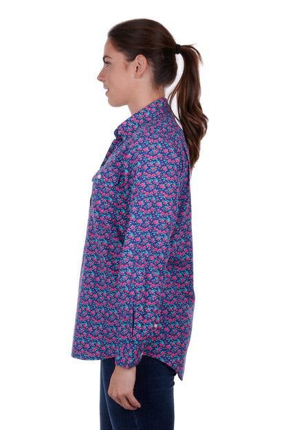 Bella Half Placket Long Sleeve Shirt