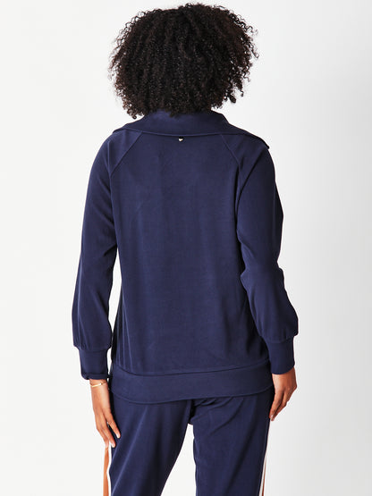 Half Zip Fleece Top