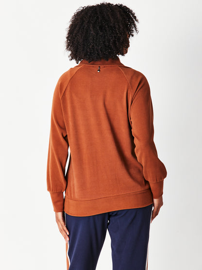 Half Zip Fleece Top