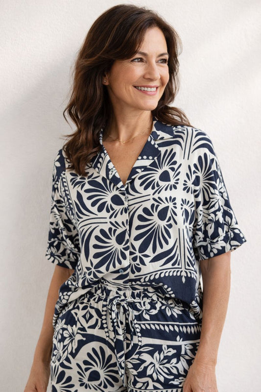 Nadia Soft Crepe Top