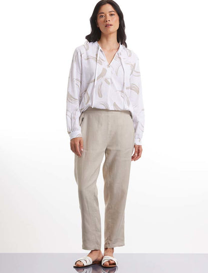 3/4 Linen Pant