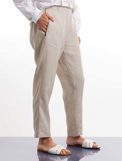 3/4 Linen Pant