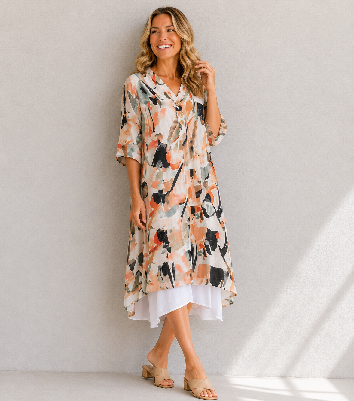 Nadia Layered Dress