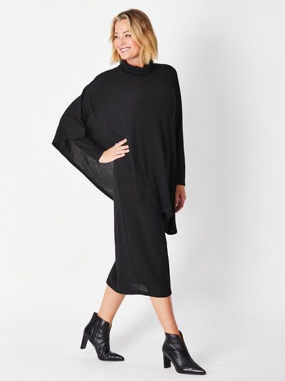 Cape Maxi Dress