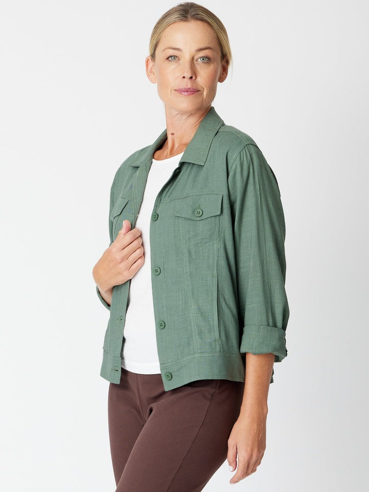 Linen Blend Jacket