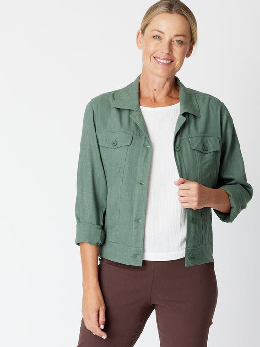 Linen Blend Jacket
