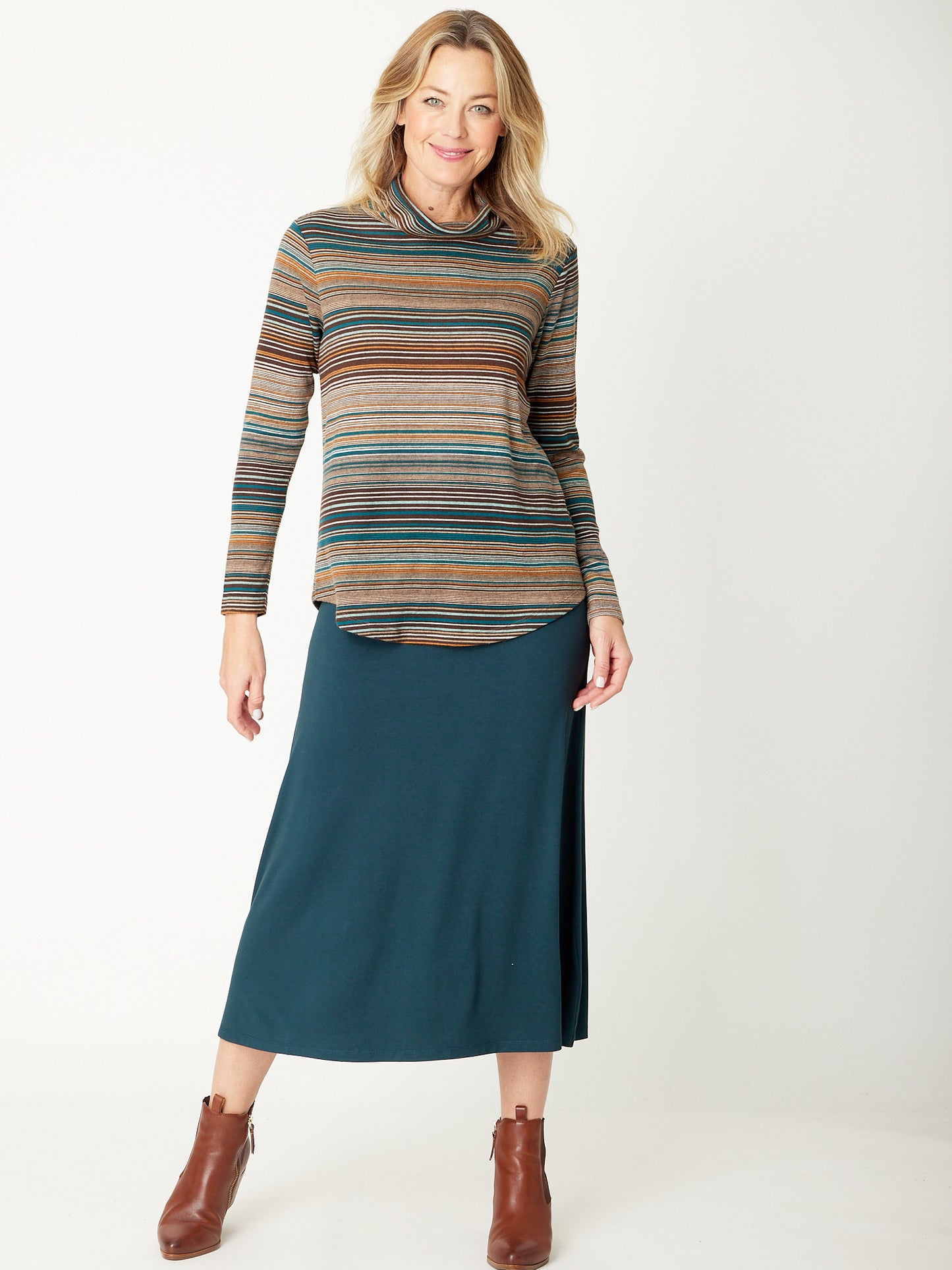 Stripe Skivvy Top
