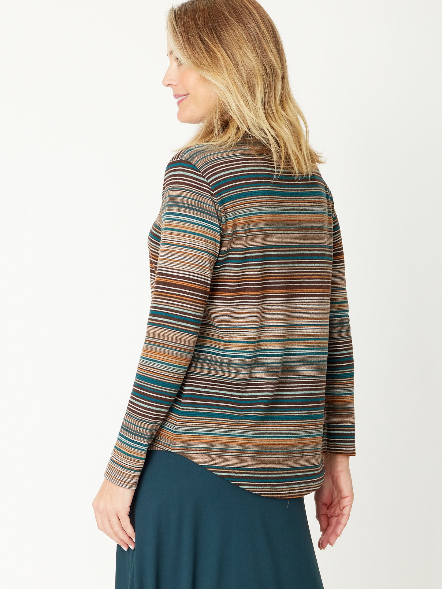 Stripe Skivvy Top