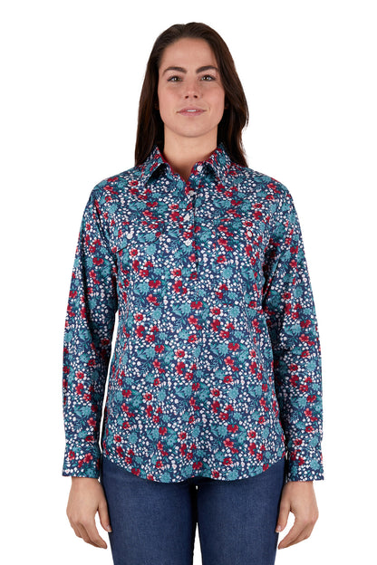 WMNS LORIS H/PLKT LS SHIRT