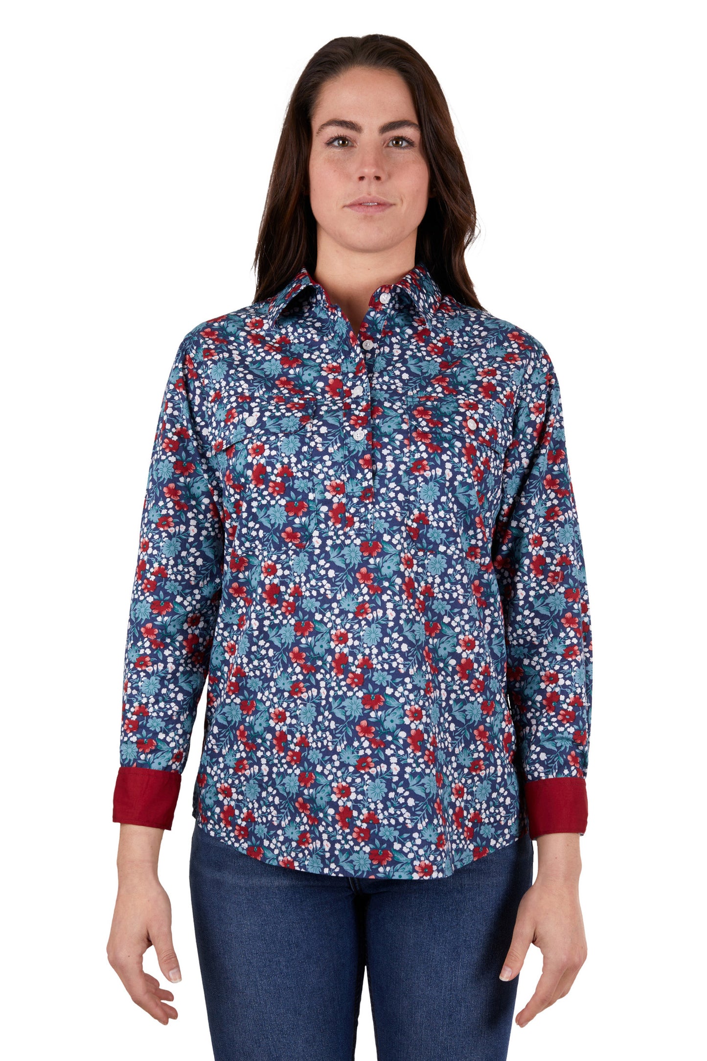 WMNS LORIS H/PLKT LS SHIRT