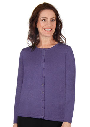 Pure Wool Button Cardi