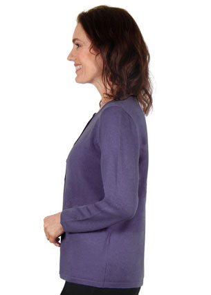 Pure Wool Button Cardi