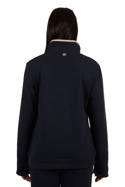 WMNS ELLA 1/4 ZIP RUGBY