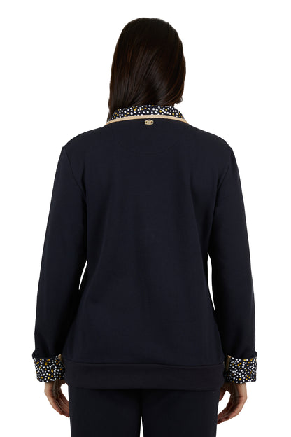 WMNS ELLA 1/4 ZIP RUGBY