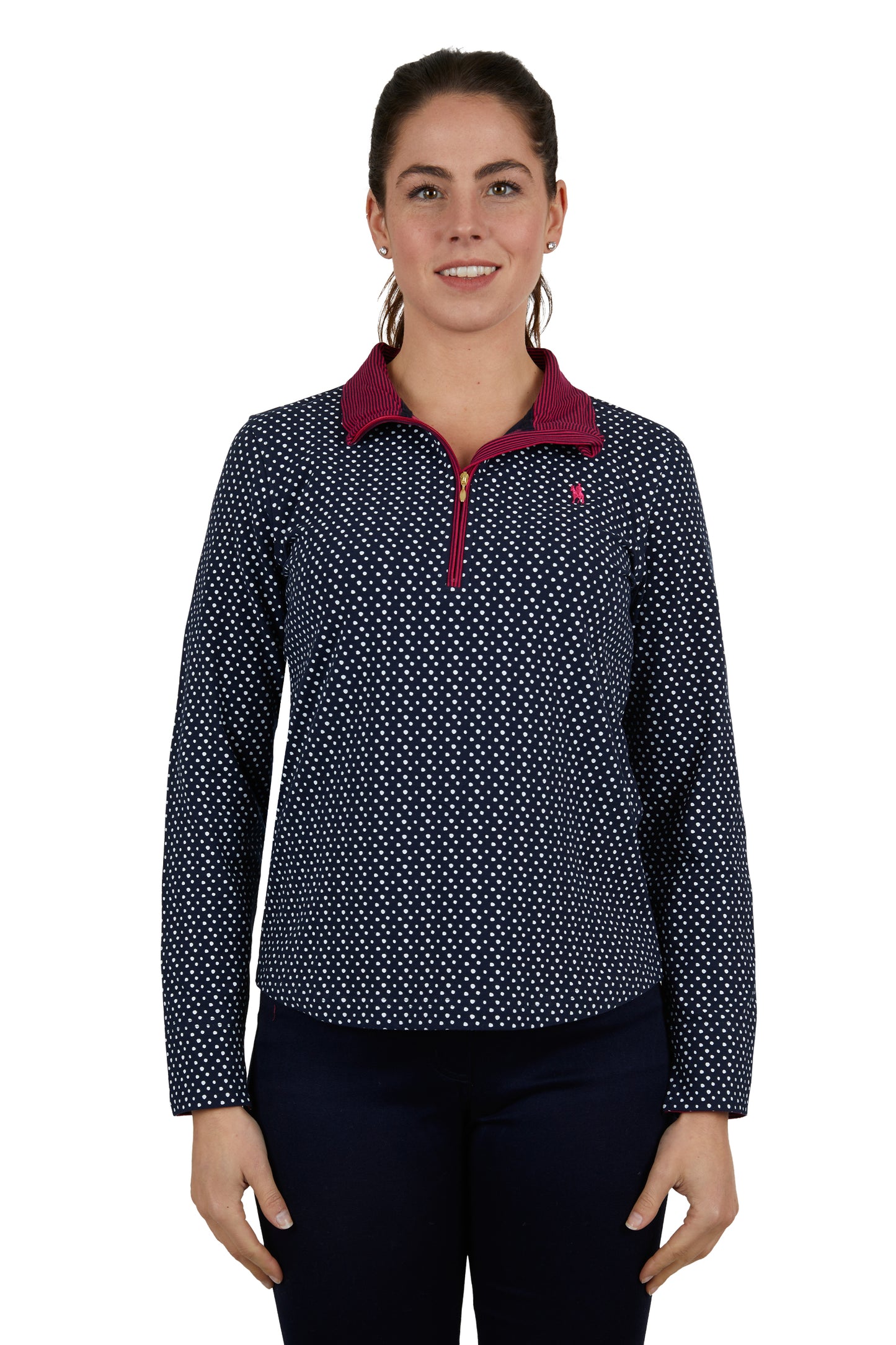 WMNS JULIET 1/4 ZIP SKIVVY