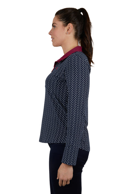 WMNS JULIET 1/4 ZIP SKIVVY