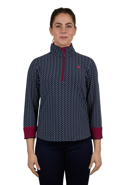 WMNS JULIET 1/4 ZIP SKIVVY