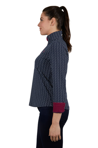 WMNS JULIET 1/4 ZIP SKIVVY