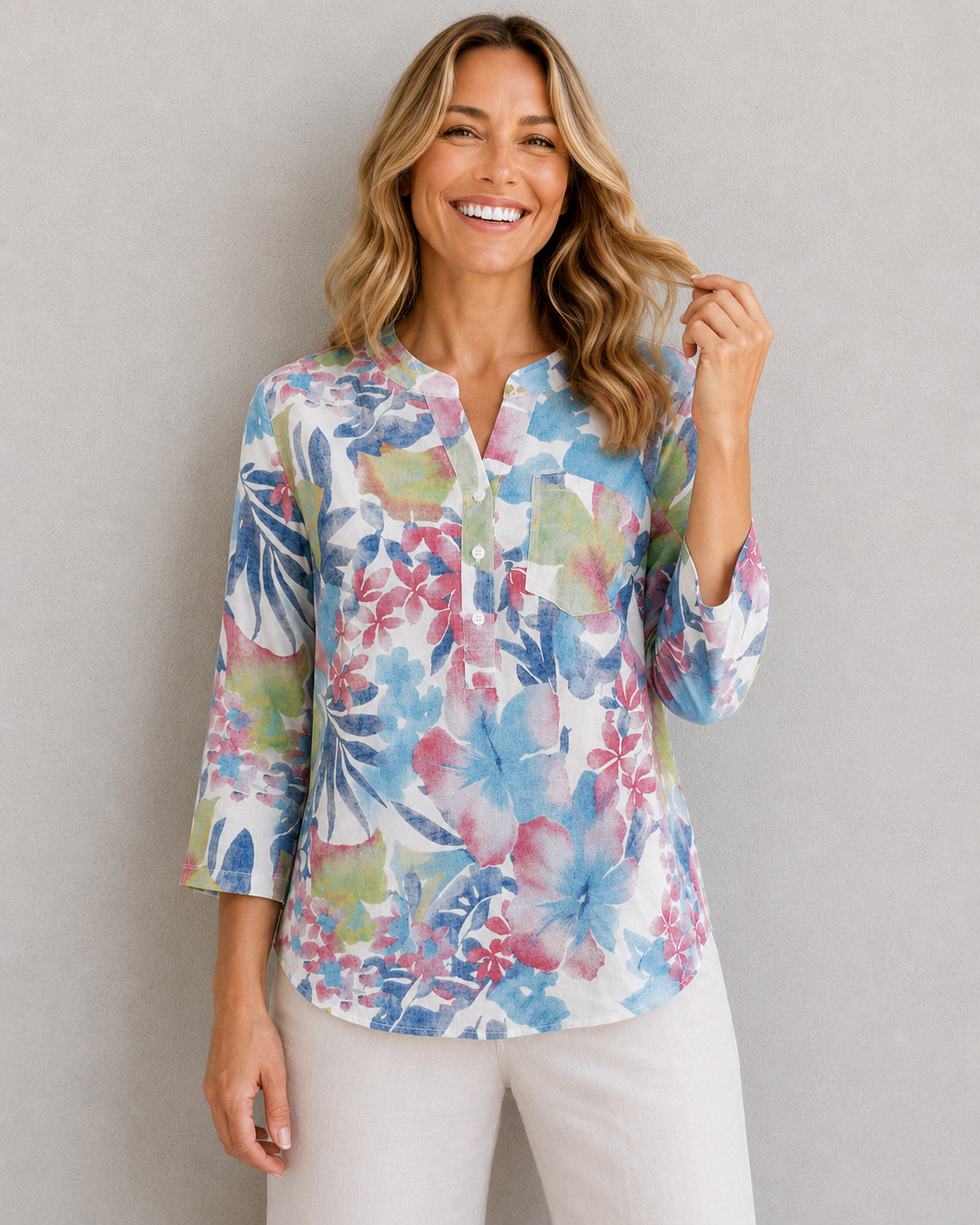 Liv 3/4 Sleeve Shirt