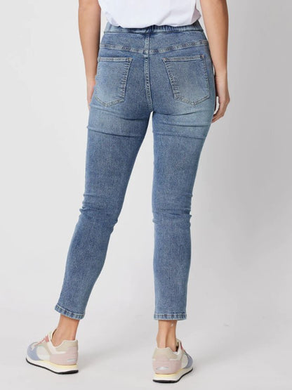 Pull On Denim Jean