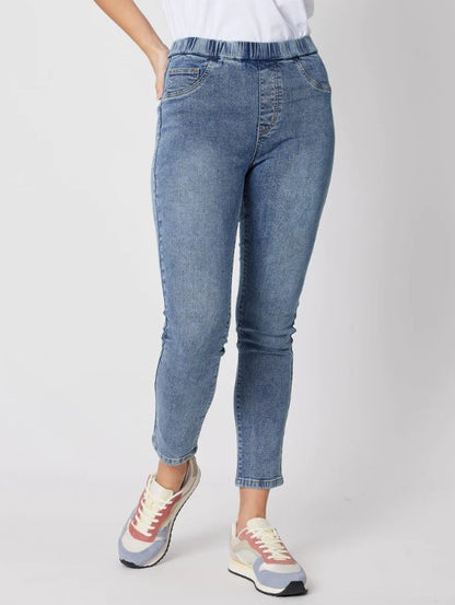 Pull On Denim Jean