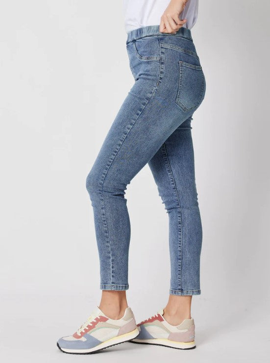 Pull On Denim Jean