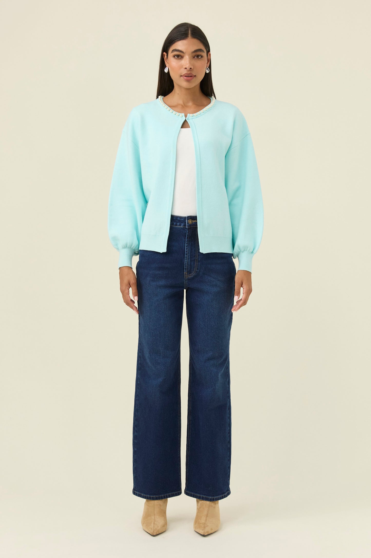 Nell Pearl Cardigan